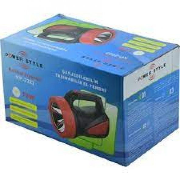 GOLD KAMA 2222 Projektör Elfeneri!! 50 Saat Yanar Büyük Akü - 5