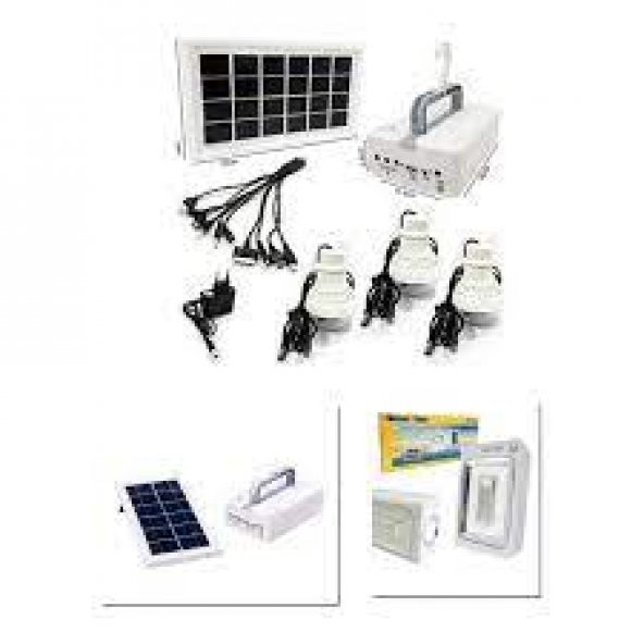 Gold Htc El Feneri Şarjlı 1w+46 Led Projektör Güneş Panelli - 3