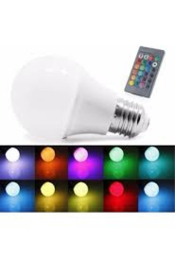 Rgb Kumandalı Renk Değiştiren Rgb Ampul WINLIGHT - 2