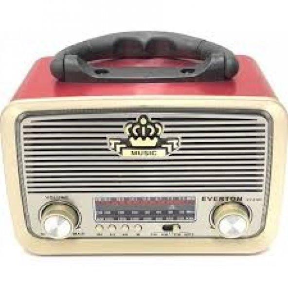 Everton Rt-301  Bluetoothlu Müzik Kutusu Nostaljik Radyo