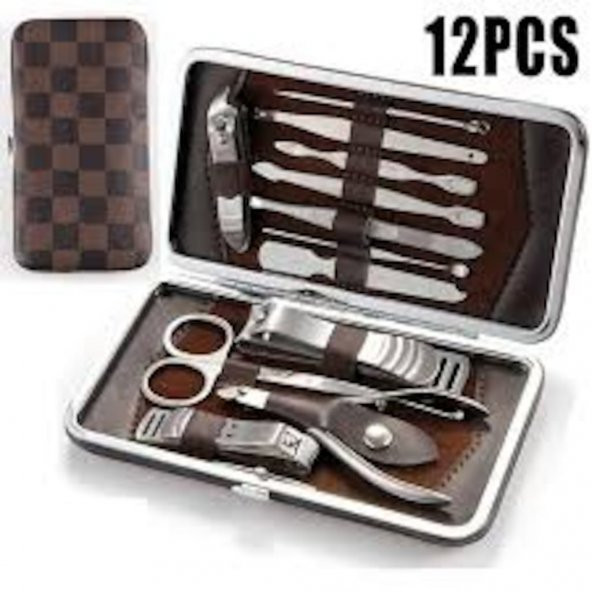Pro Tırnak Batması Manikür Pedikür Seti 12 Parça