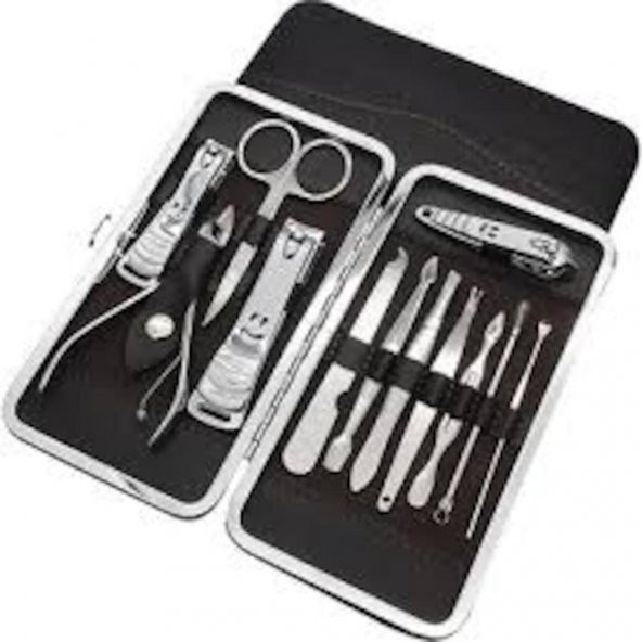 Pro Tırnak Batması Manikür Pedikür Seti 12 Parça - 2