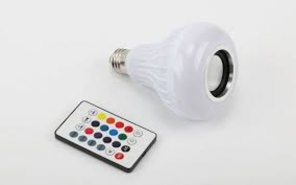 Bigem Müzik Çalan Kumandalı Renk Değiştiren Bt- Ampul 12 Watt - 5