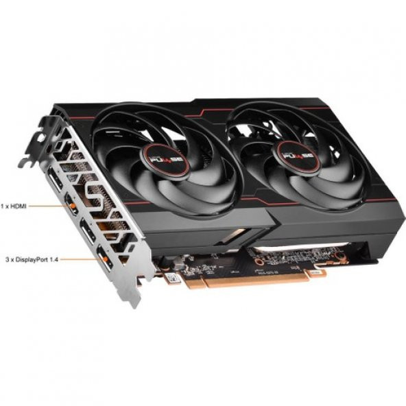 Sapphire 11310-01-20G VGA Pulse AMD RX6600 Gam 8GB GDDR6 KUTUSU AÇIK ÜRÜN - 3