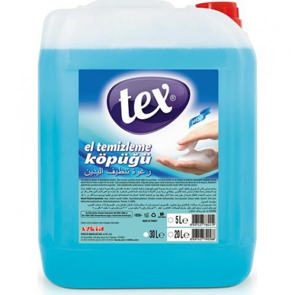 TEX KÖPÜK SABUN 5 LT