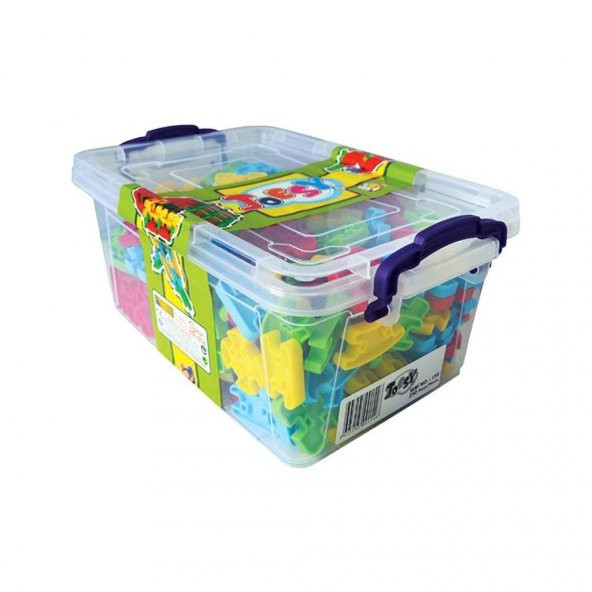 Matrax Oyuncak 250 Parça JOESY® Plastik Kapta  154
