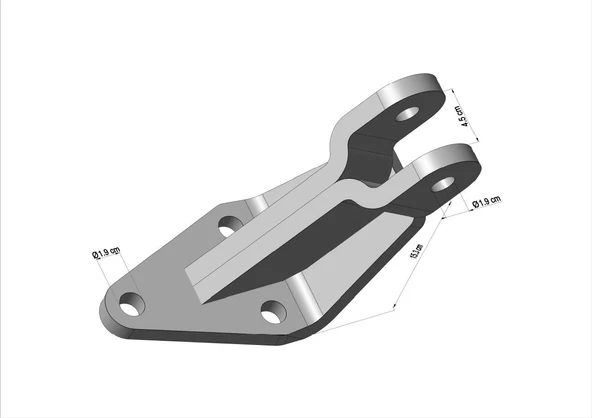 MESNET KOMPLE-ÇEKİ KONTROL KOLU (Tümosan) (DYPTS-55) - 2