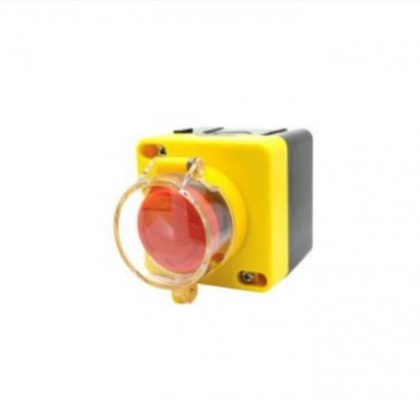 1 Lİ MÜHÜRLÜ TİP KORUMALI ACİL STOP BUTONU - 2