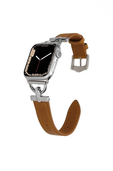 Apple Watch Ultra 49mm KRD-53 Deri Tasarım Kordon