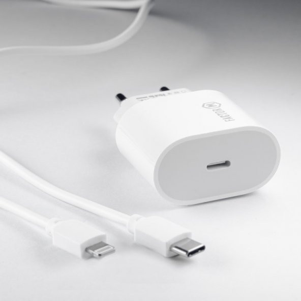 Factor-M Pd Charger Type-C 20W - Resim 3