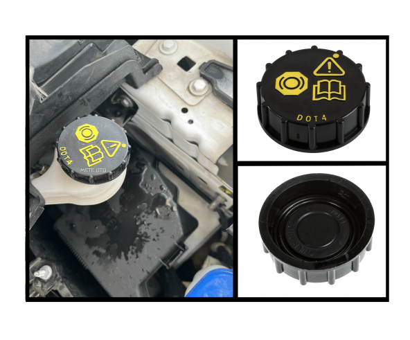 Fiesta Fren Hidrolik Dot 4 Yağ Depo Kapağı Kitlemeli Tip Tırnaklı 2013- Sonrası