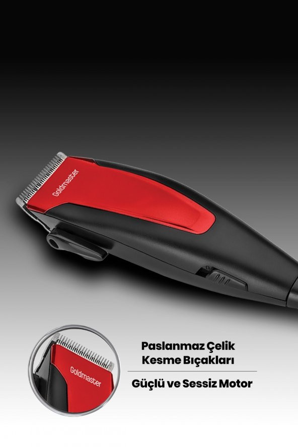 Karizma Profesyonel Ultra Sessiz Ac Motorlu Paslanmaz Çelik Saç Sakal Tıraş Kesme Makinesi - 2