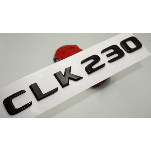 CLK 230 Bagaj Parlak Siyah ABS 3M 3D Yazı Logo