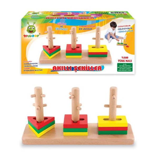 Karsan Ahşap Akıllı Şekiller