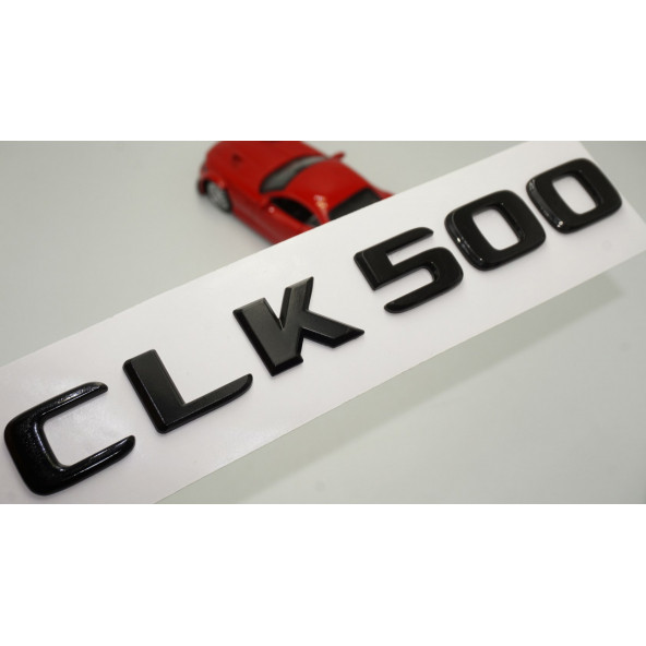 CLK 500 Bagaj Parlak Siyah ABS 3M 3D Yazı Logo