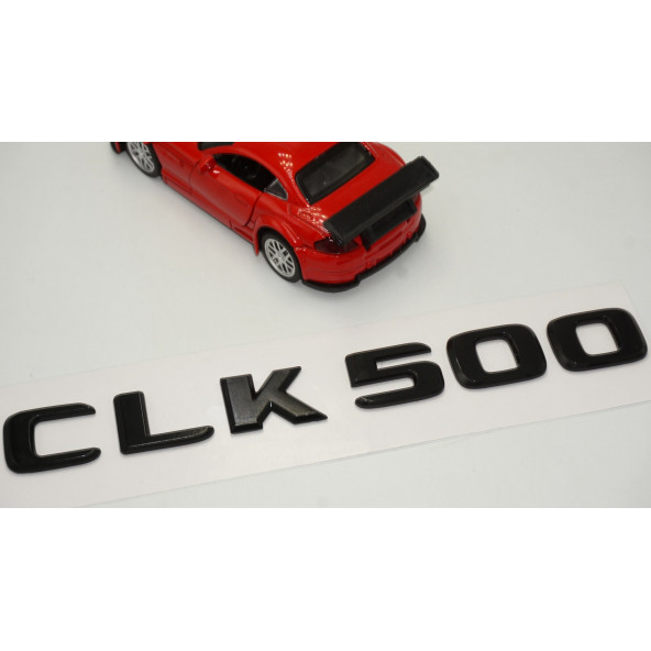 CLK 500 Bagaj Parlak Siyah ABS 3M 3D Yazı Logo - 3