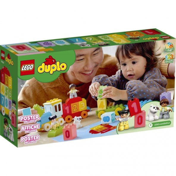 LEGO LEGO® Duplo® İlk Sayı Treni 10954 (23 Parça) Lisanslı Ürün - 4