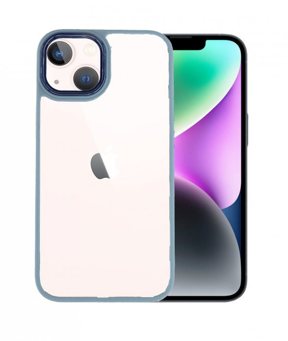 İphone 14 - High Clear - Şeffaf - Renkli ürün görseli