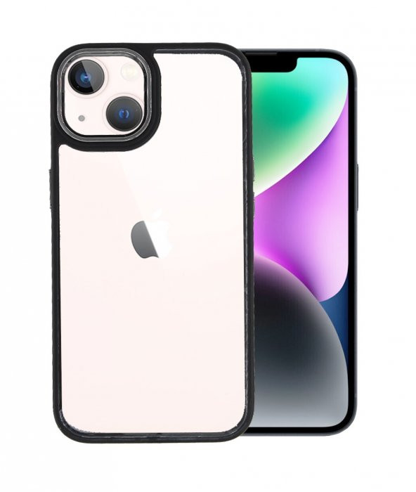 İphone 14 - High Clear - Şeffaf - Renkli - Resim 5