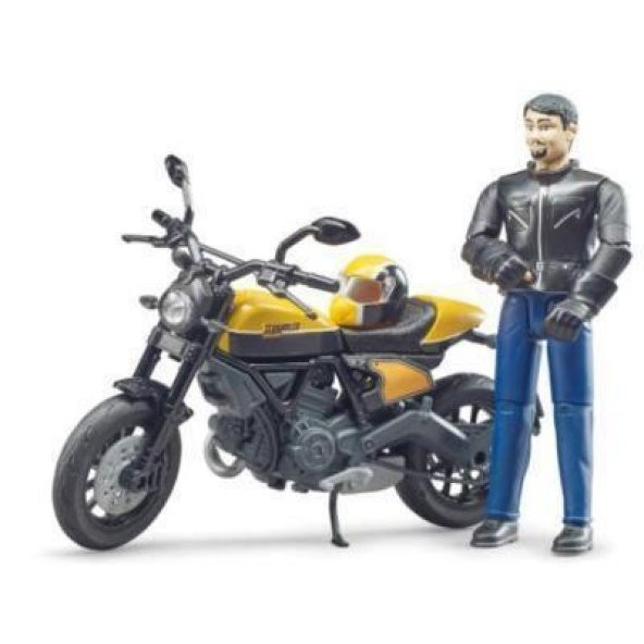 Bruder Motorsiklet ve Sürücüsü 63053 Lisanslı Ürün - 2