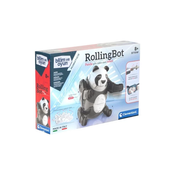 Clementoni Rollingbot Robotik Laborutavarı / Bilim ve Oyun +8 yaş