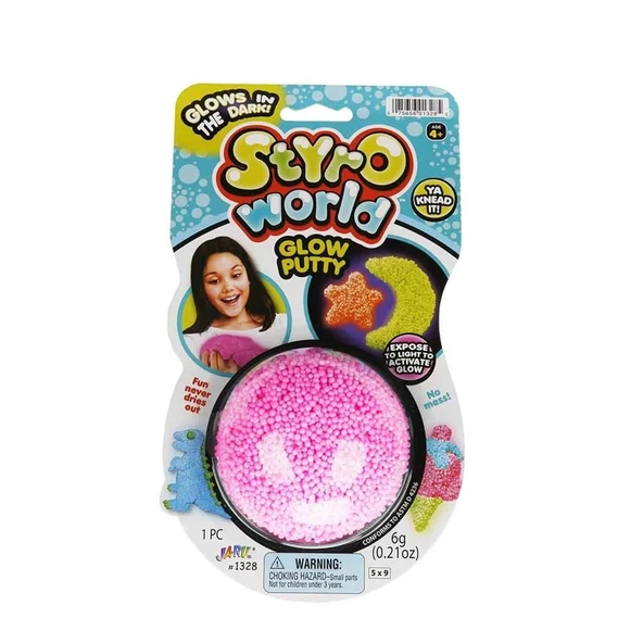 Jaru Karanlıkta Parlayan Köpük Top -1 adet stokta olan gönderilir - Resim 4