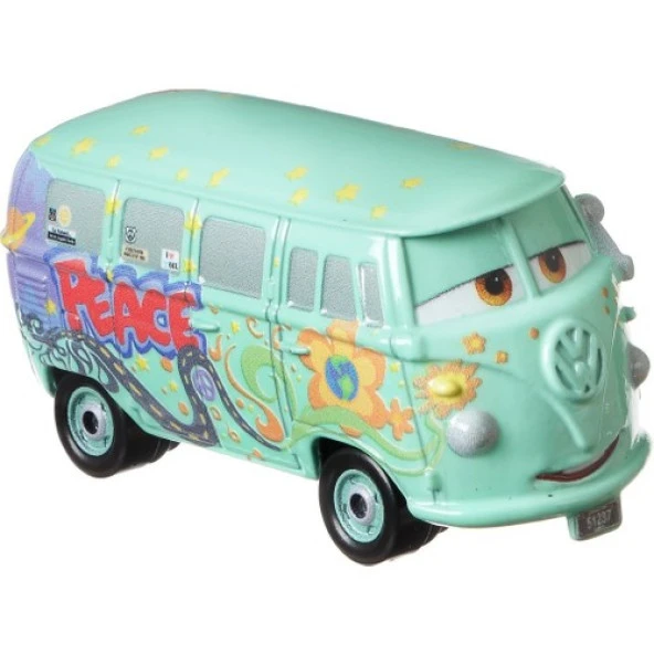 Disney Pixar Cars Metal Araba - Fillmore DXV29 FLL37 Lisanslı Ürün