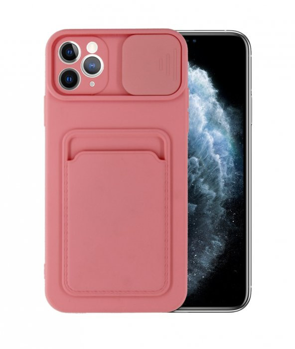 İphone 11 Pro Max - Cüzdanlı Kılıf - Deliksiz - Resim 3