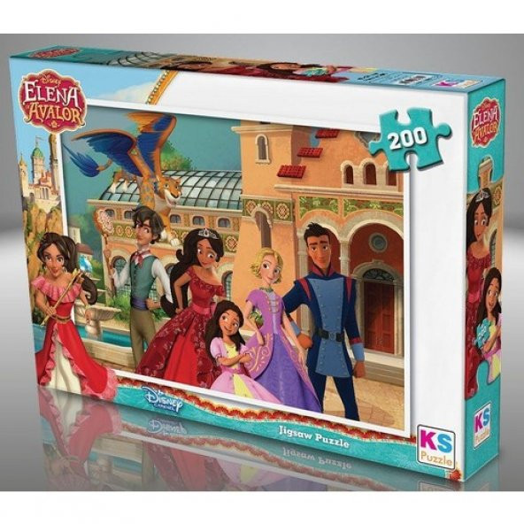 KS Games 200 Parça Puzzle Elena Avalor Lisanslı Ürün