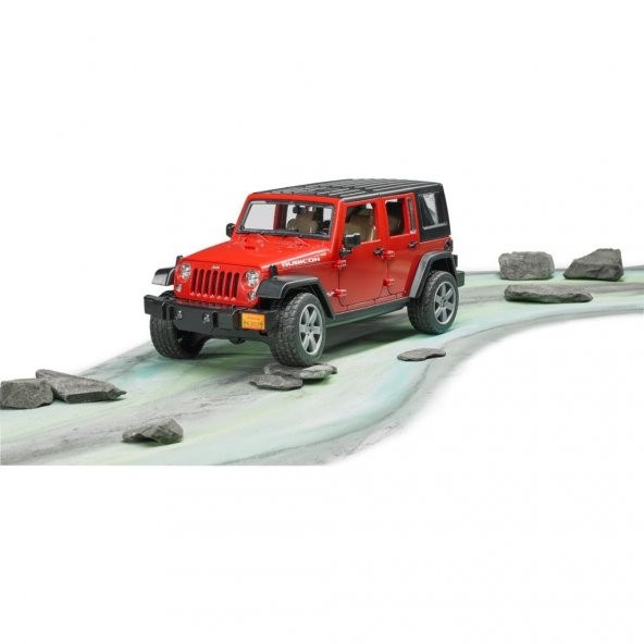 Bruder Oyuncak Jeep Wrangler Unlimited Rubicon BR02525 - 5