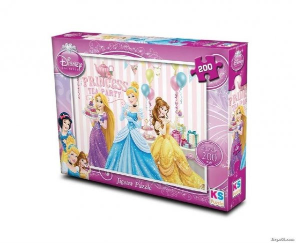 Princess 200 Parça Puzzle Ks Games Prenses Puzzle 200 Parça