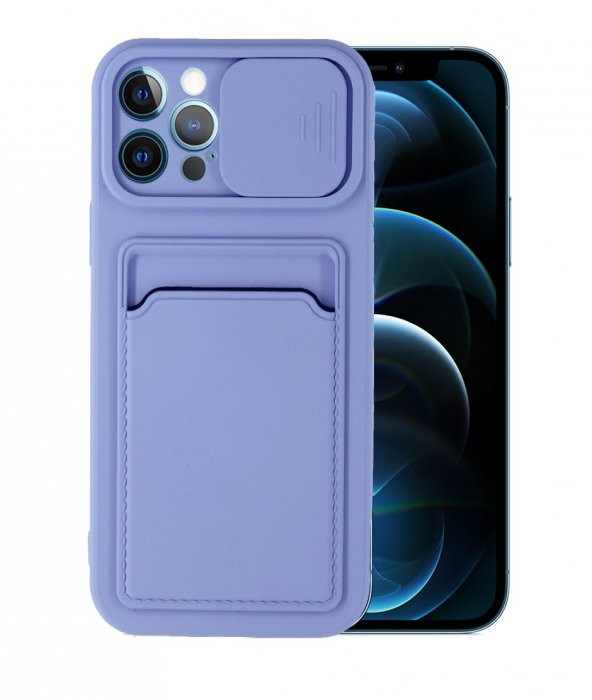 İphone 12 Pro - Cüzdanlı - Kamera Korumalı - Resim 2