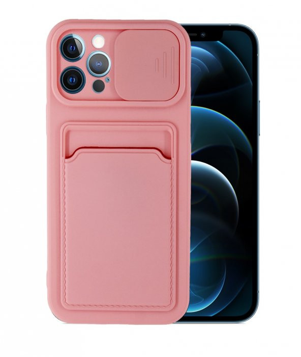 İphone 12 Pro - Cüzdanlı - Kamera Korumalı - Resim 3