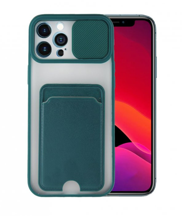 İphone 12 Pro Max - Cüzdanlı Kılıf - Kamera Korumalı - Resim 5