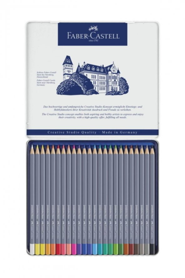 Faber Castell Goldfaber Aquarel Boya Kalemi 24 Renk