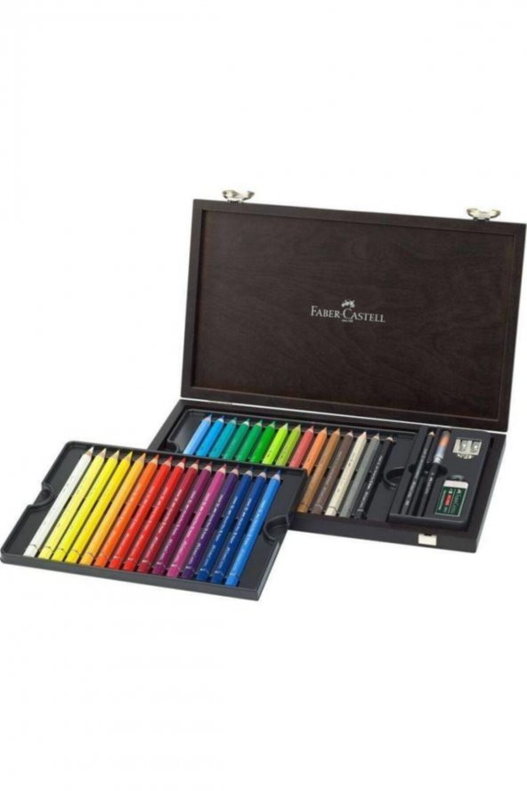 Faber-castell Albrecht Dürer Magnus Aquarell Boya Kalemi Ahşap Kutulu Set 30 Renk 5188116900 ürün görseli 1