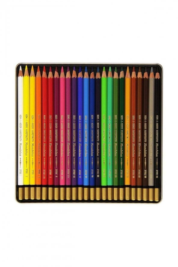 Kohi Noor Mondeluz Suluboya Kalemi 24 Renk Set - Resim 3