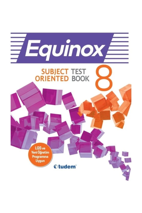 8. Sınıf İngilizce Equinox Subject Oriented Test Book Tudem Yayınları ürün görseli 1