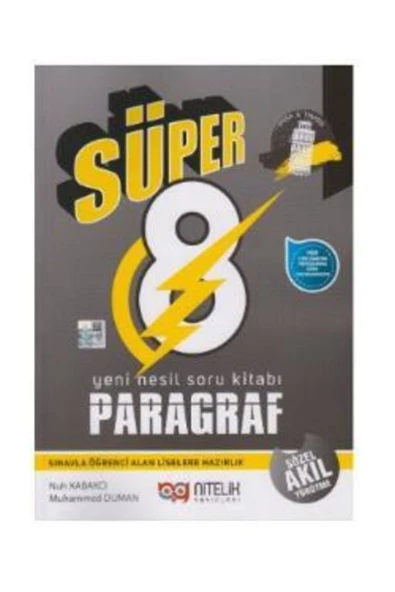8. Sınıf Lgs Süper Paragraf Soru Kitabı 2021 ürün görseli