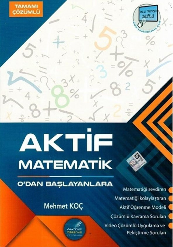 Aktif Matematik 0 dan Başlayanlara Aktif Öğrenme Yayınları