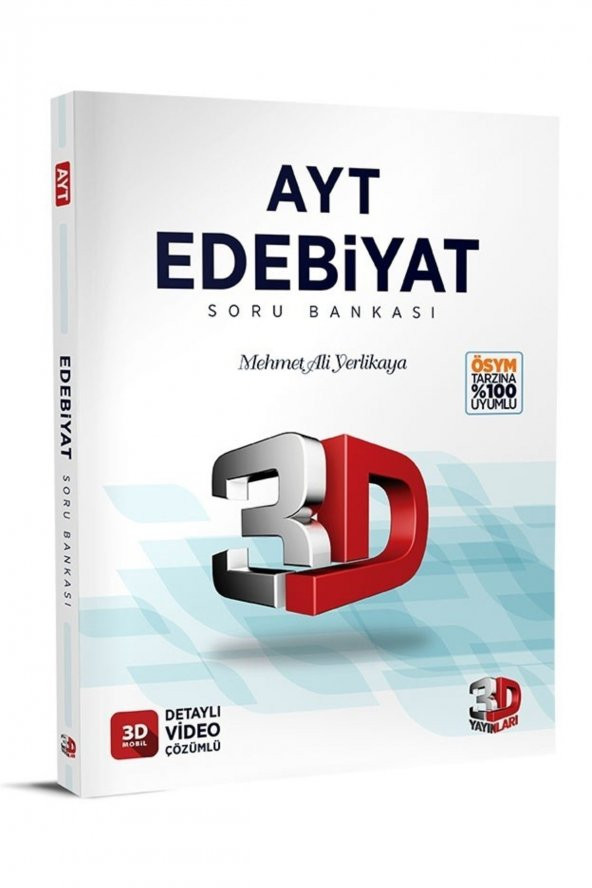 3D Yayınları AYT Türk Dili ve Edebiyatı Soru Bankası
