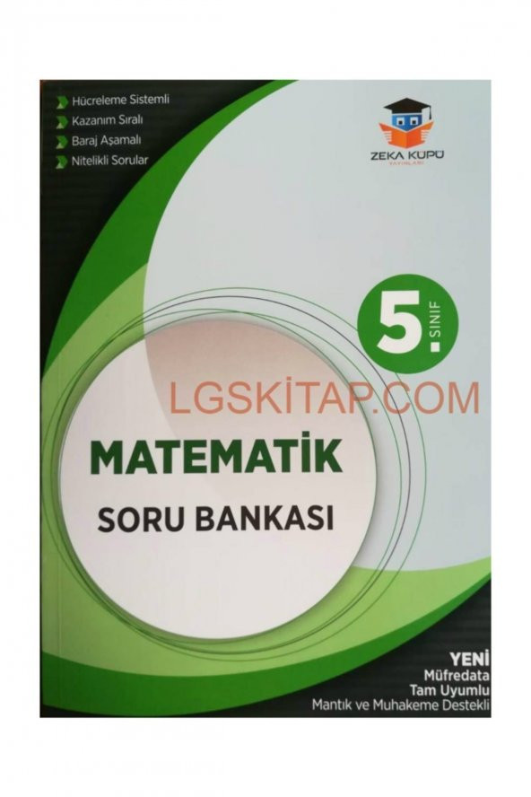 5. Sınıf Matematik Soru Bankası Zeka Küpü Yayınları