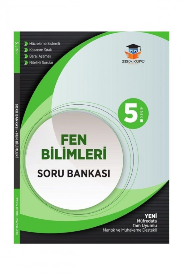 5. Sınıf Fen Bilimleri Soru Bankası Zeka Küpü Yayınları