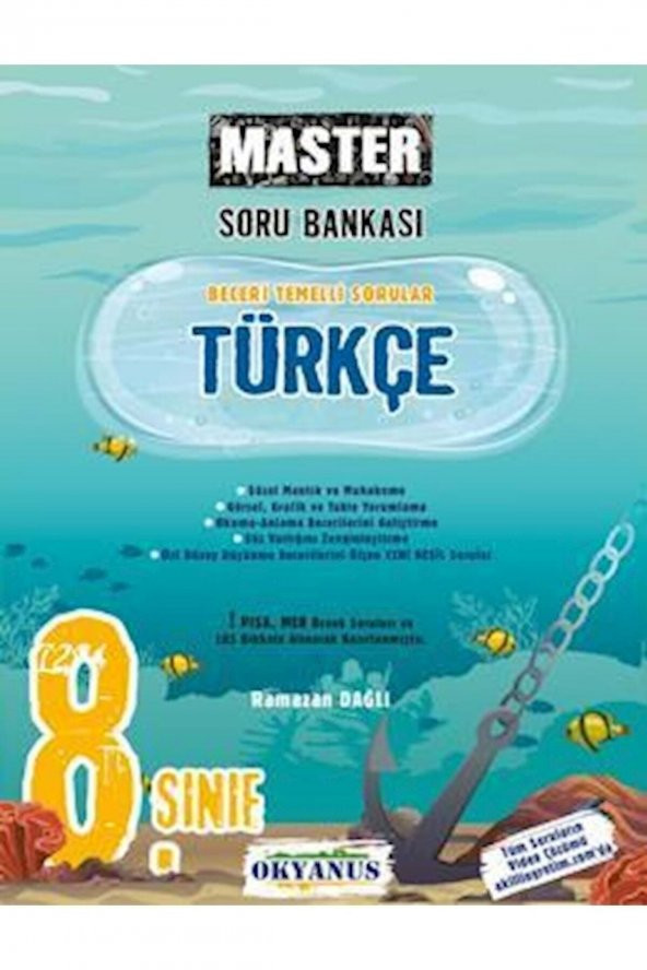 8.Sınıf Master Türkçe Soru Bankası Okyanus Yayınları