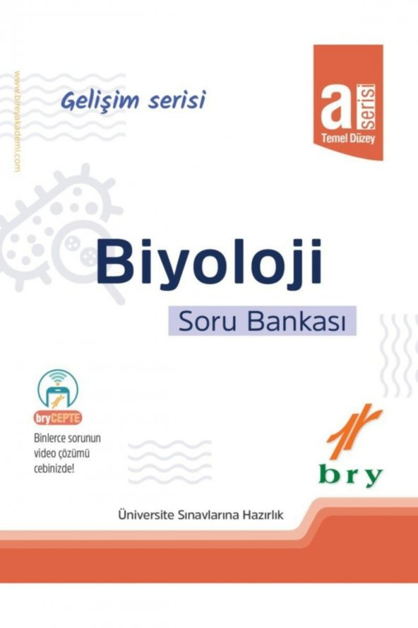 Bry (Birey) Yayınları Gelişim Serisi Biyoloji A Soru Bankası