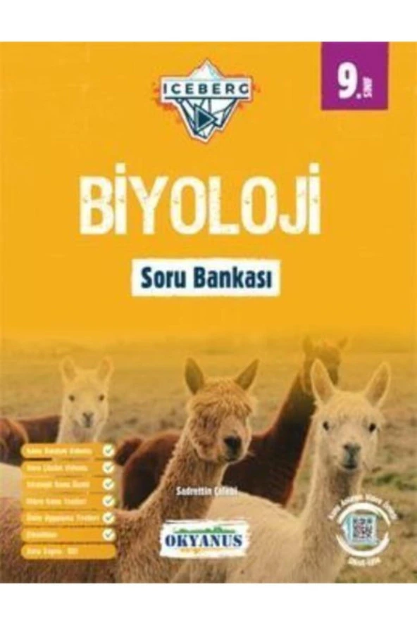 9.Sınıf Biyoloji Iceberg Soru Bankası Okyanus Yayınları