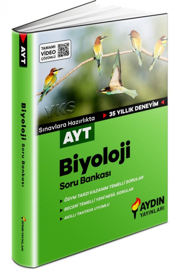 AYT Biyoloji Soru Bankası Aydın Yayınları