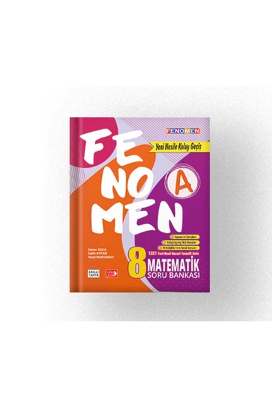 Gama Fenomen 8.sınıf Matematik A Serisi Soru Bankası 2022 ürün görseli