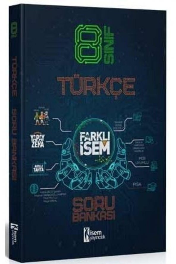Isem Yayınları 8.sınıf Türkçe Farklı İsem Soru Bankası - 1