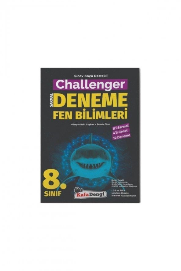 Kafa Dengi Yayınları 8. Sınıf Challenger Fen Bilimleri 12li Deneme